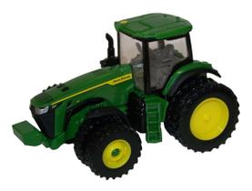 MINIATURA TRATOR ERTL JOHN DEERE 8R 410 Com Pneus Duplos