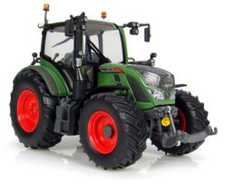 Miniatura trator ferro fendt 516 vario uh4117 escala 1/32