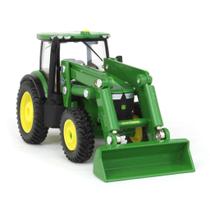 Miniatura Trator John Deere 7260R Carregador Frontal 1:64 Miniatura Trator John Deere 7260R Carregador Frontal 1:64