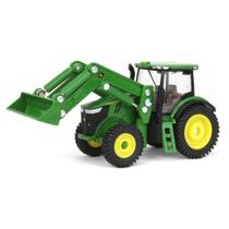 Miniatura Trator John Deere 7260R Carregador Frontal 1:64 Miniatura Trator John Deere 7260R Carregador Frontal 1:64