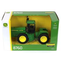 Miniatura Trator John Deere 8760 1:64 com Rodas Duplas ERTL Miniatura Trator John Deere 8760 1:64 com Rodas Duplas ERTL