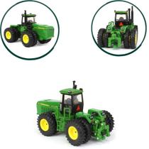 Miniatura Trator John Deere 8760 1/64 ERTL Rodas Duplas Metal Diecast Original