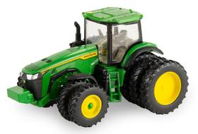 Miniatura Trator John Deere 8R 340 1:64 ERTL Rodas Triplas