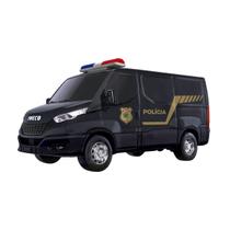 Miniatura Van Carrinho Iveco Daily Ambulância Resgate Polícia Colecionável Design Realista