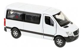 Miniatura Van Mercedes Sprinter 2015janela Welly 1/38 Branca Miniatura Van Mercedes Sprinter 2015janela Welly 1/38 Branca