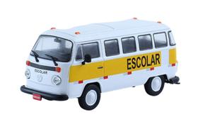 Miniatura Veículos De Serviço Do Brasil Edição 01 - Volkswagen Kombi Escolar