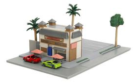 Miniatura Velozes e Furiosos Toretto Café Diorama Nano Scene Die Cast Jada Miniatura Velozes e Furiosos Toretto Café Diorama Nano Scene Die Cast Jada