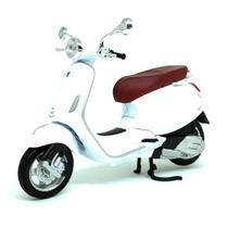 Miniatura Vespa Primavera 150 Branco Maisto 1/12