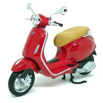 Miniatura Vespa Primavera 150 Vermelho Maisto 1/12