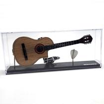 Miniatura Violão Flat Elétrico nylon GD. 1:4 / 25cm (cristal)