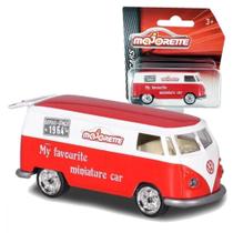 Miniatura Vokswagen T1 Kombi Vermelha Street Cars Majorette 1:64 Miniatura Vokswagen T1 Kombi Vermelha Street Cars Majorette 1:64