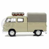 Miniatura Volks Kombi Cabine Dupla T1 Bege 1/24 Motormax