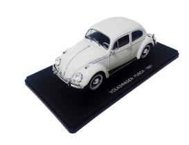 Miniatura Volkswagen Fusca 1961 Escala 1/24 17cm Em Metal Miniatura Volkswagen Fusca 1961 Escala 1/24 17cm Em Metal