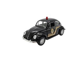 Miniatura Volkswagen Fusca 1967 Policia Federal Metal 1:32