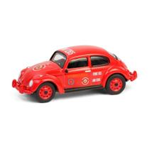 Miniatura Volkswagen Fusca Classic Beetle - Bombeiros da Policia Militar, BR - Club V-Dub Série 20 - Greenlight - 1:64 Miniatura Volkswagen Fusca Classic Beetle - Bombeiros da Policia Militar, BR - Club V-Dub Série 20 - Greenlight - 1:64