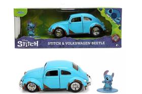 Miniatura Volkswagen Fusca Com Boneco Stitch 1/32 Jada Miniatura Volkswagen Fusca Com Boneco Stitch 1/32 Jada