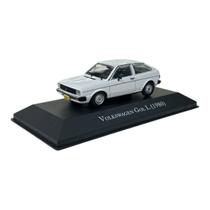 Miniatura Volkswagen Gol 1980 Branco - Edição 32 1:43