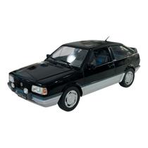 Miniatura Volkswagen Gol GTI 1994 Preto Metal 1:24 Miniatura Volkswagen Gol GTI 1994 Preto Metal 1:24