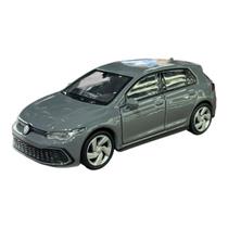 Miniatura Volkswagen Golf GTI Cinza Metal Welly 1:36