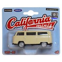 Miniatura Volkswagen Kombi 1972 California Minis 1/64