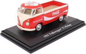 Miniatura Volkswagen Kombi T1 1962 Coca Cola T1 Escala 1/43 Miniatura Volkswagen Kombi T1 1962 Coca Cola T1 Escala 1/43