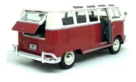 Miniatura Volkswagen Kombi Van Samba - Escala 1:25 Maisto
