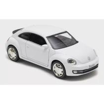 Miniatura Volkswagen New Beetle Branco 2012 Metal Escala1:32