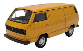 Miniatura Volkswagen T3 Van Mostarda Welly Metal 1:38
