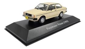 Miniatura Volkswagen Voyage 1983 Bege Inesquecíveis 1:43