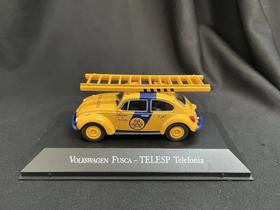 Miniatura Vw Fusca - Telesp Telefonia 1:43 Ixo Amarelo Miniatura Vw Fusca - Telesp Telefonia 1:43 Ixo Amarelo