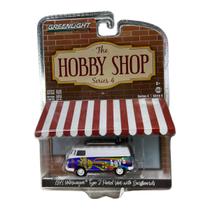 Miniatura VW Kombi Type 2 Panel Van Surf Greenlight 1:64