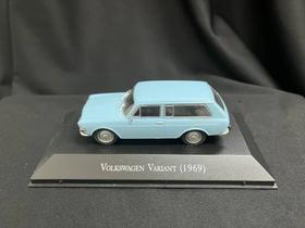 Miniatura Vw Variant 1969 1:43 Ixo Azul-celeste