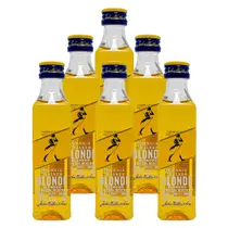 Miniatura Whisky Johnnie Walker Blonde 50ml 6 Unidades