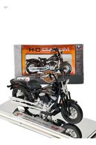 Miniaturaharley Davidson Flstsb Cross Bones (2008) Preta1:18 Miniaturaharley Davidson Flstsb Cross Bones (2008) Preta1:18