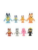 Miniaturas Bluey Bingo 5cm 8 Peças Coleção Turma Do Bluey Miniaturas Bluey Bingo 5cm 8 Peças Coleção Turma Do Bluey