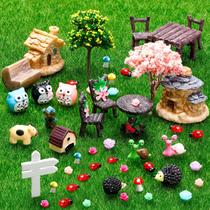 Miniaturas de Animais Skylety para Jardim - Kit com 64 Peças Miniaturas de Animais Skylety para Jardim - Kit com 64 Peças