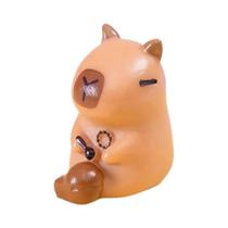 Miniaturas De Capivara Em Resina Multicolorida, Estátuas De Desenho DIY, Ornamentos Para Carro,
