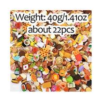 Miniaturas De Comida Em Resina Misturadas Brinquedos De Cozinha De Faz De Conta Para Casa De Bonecas