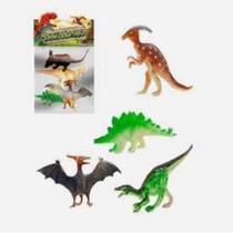 Miniaturas de dinossauros pacote com 4 dinossauros
