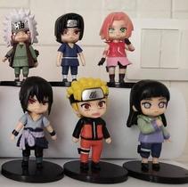 Miniaturas de Figuras do Naruto 6 Peças variadas Miniaturas de Figuras do Naruto 6 Peças variadas