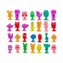 Miniaturas De Monstros Com Ventosa Para Coleção, 10-50 Peças, Decoração De Mesa E Janela, Figuras