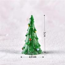 Miniaturas De Resina De Natal Papai Noel Boneco De Neve Rena Enfeite Micro Paisagem Decoração