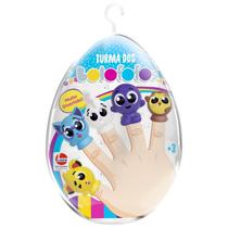 Miniaturas Dedoches Bolofofos 5 Peças No Ovo M - Lider