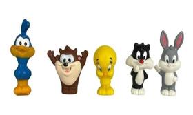 Miniaturas Dedoches Looney Tunes 5 Pçs - Lider 3053