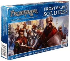 Miniaturas Frostgrave Soldiers - Caixa com 20 Figuras de 28mm Miniaturas Frostgrave Soldiers - Caixa com 20 Figuras de 28mm