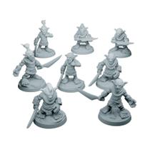 Miniaturas Goblins Rpg Tabuleiro Dungeons & Dragons 8pçs Miniaturas Goblins Rpg Tabuleiro Dungeons & Dragons 8pçs