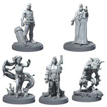 Miniaturas Hellboy da RN Estúdio Fan Art compatível com Zombicide, Marvel Crisis Protocol, DD, RPG Miniaturas Hellboy da RN Estúdio Fan Art compatível com Zombicide, Marvel Crisis Protocol, DD, RPG