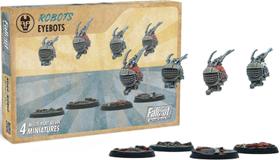 Miniaturas Modiphius Fallout Wasteland Warfare Eyebots x4 32mm