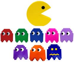 Miniaturas Pac Man ou Fantasmas Decorativas Gamer Retro Geek