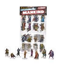 Miniaturas planas de plástico Arcknight Mankind 62 Human Minis